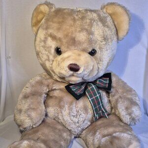 Vintage Cuddle Wit Teddy Bear Large Stuffed Animal Brown Plush 22 inch